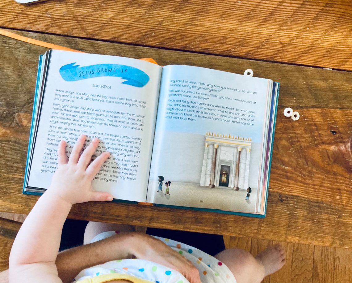 teach toddlers and preschoolers scripture